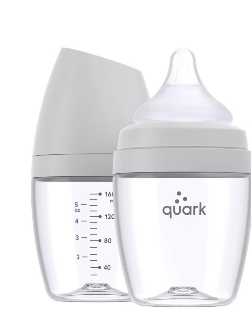Quark BuubiBottle Anti Colic Silicone Nipples Baby Bottle